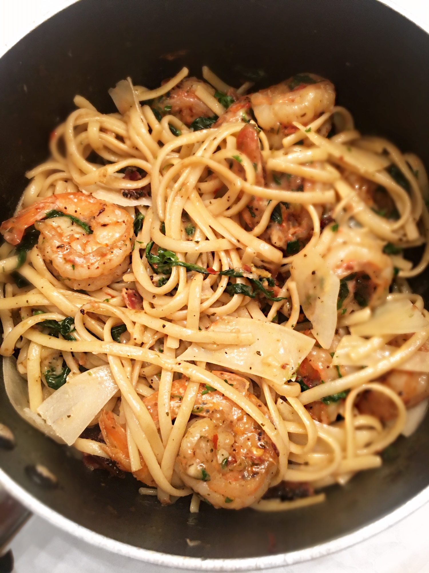 Lemon Parmesan Shrimp Pasta – Hopes Recipes