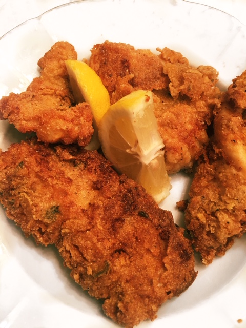 Mustard Battered Fried Fish