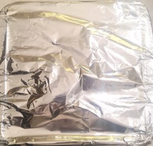 Wrap in aluminum foil