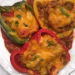 stuffed bell peppers with marinara