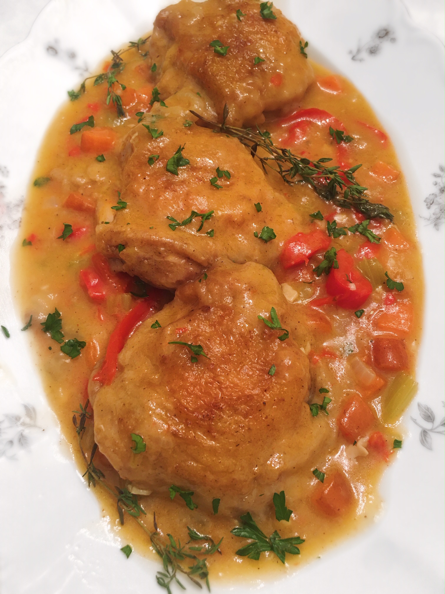 Smothered Chicken Recipe (Chicken and Gravy) - A Spicy Perspective